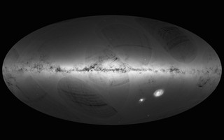 Gaia's First Sky Map