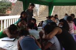 Carla Geveke at the Santa Maria de la esperanza orphanage in Olón, Ecuador